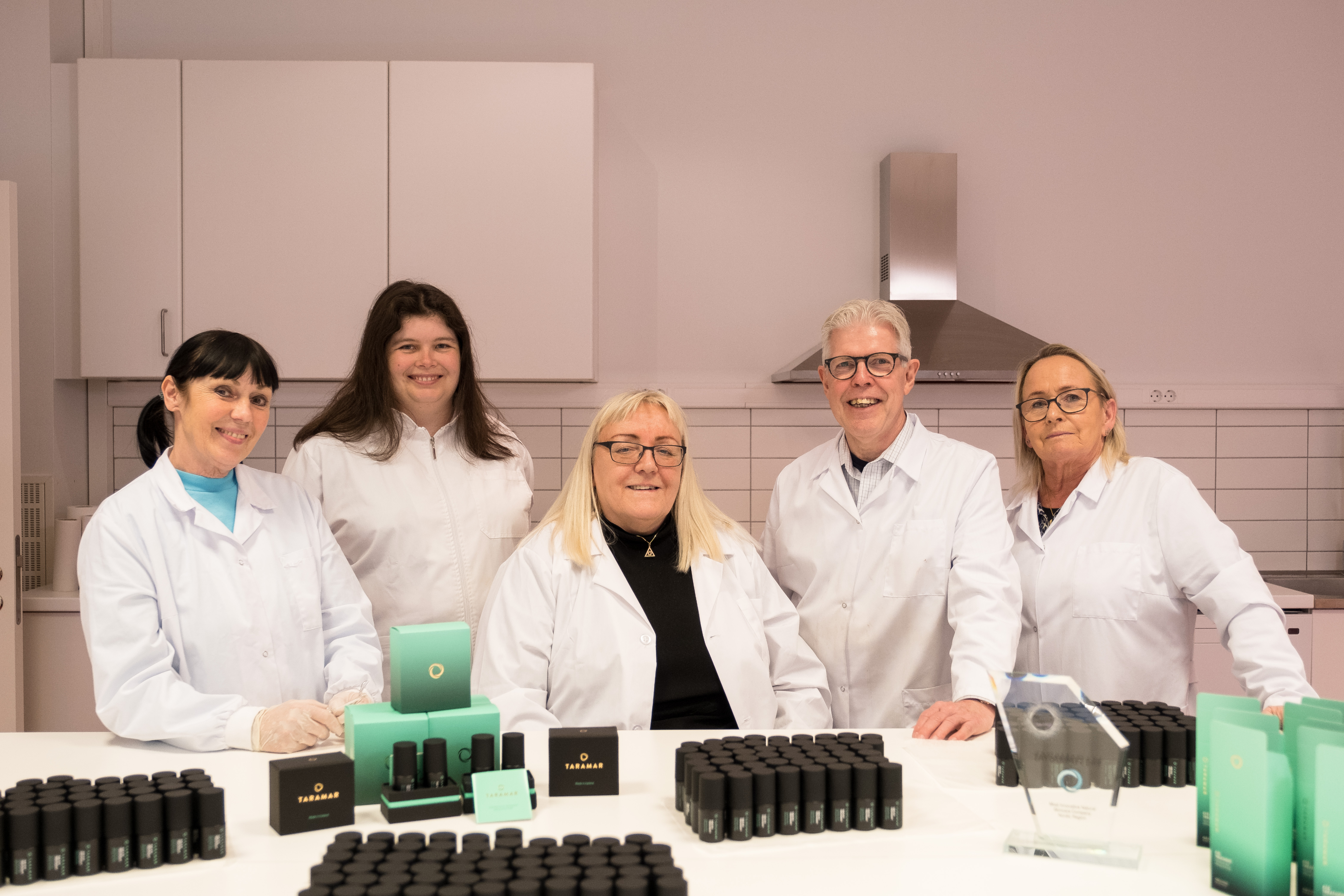 Dagny Rós with Taramar product